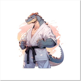 Karate Master Dragon Posters and Art